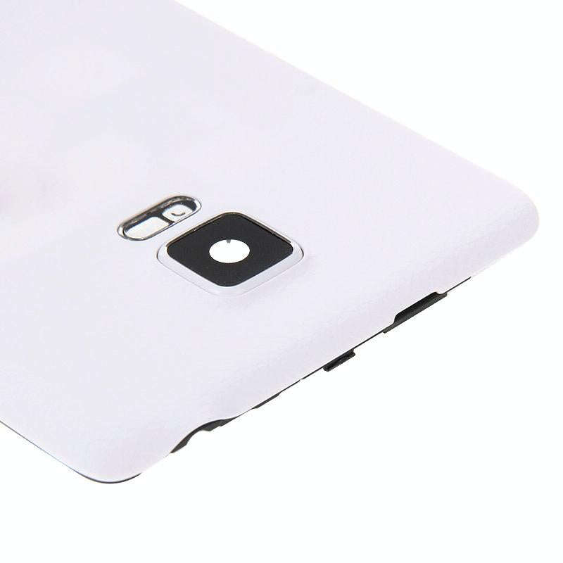 For Galaxy Note Edge / N915 Full Housing Cover (Middle Frame Bezel + Battery Back Cover ) (White)