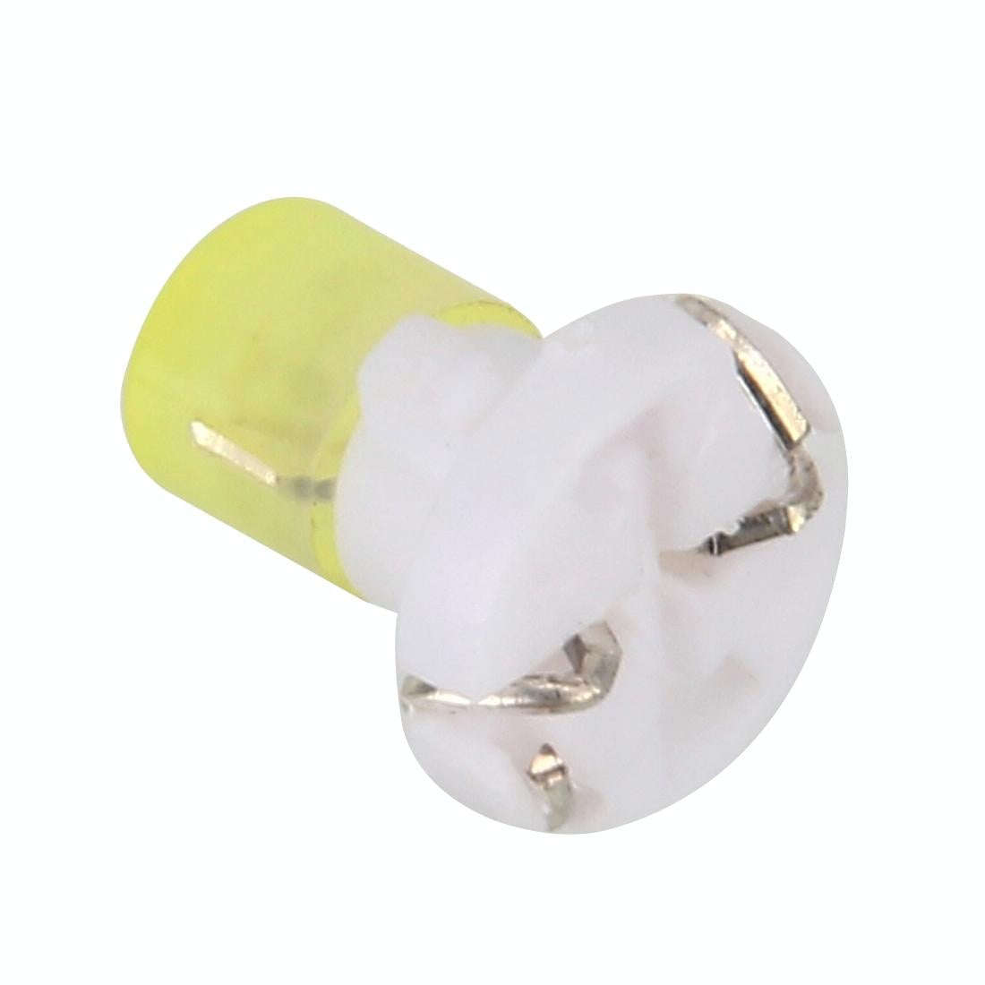 10 PCS 2W T3 Wedge Instrument Panel LED Light Dashboard Gauge Cluster Indicator Lamp Bulb(White L...