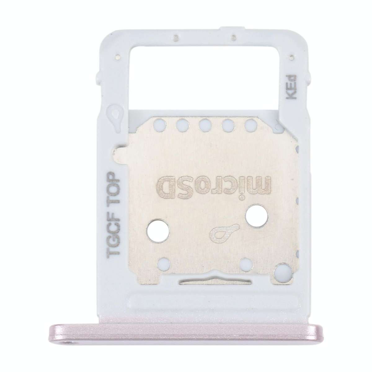 For Samsung Galaxy Tab S7 FE SM-T736 SIM Card Tray + Micro SD Card Tray (Pink)