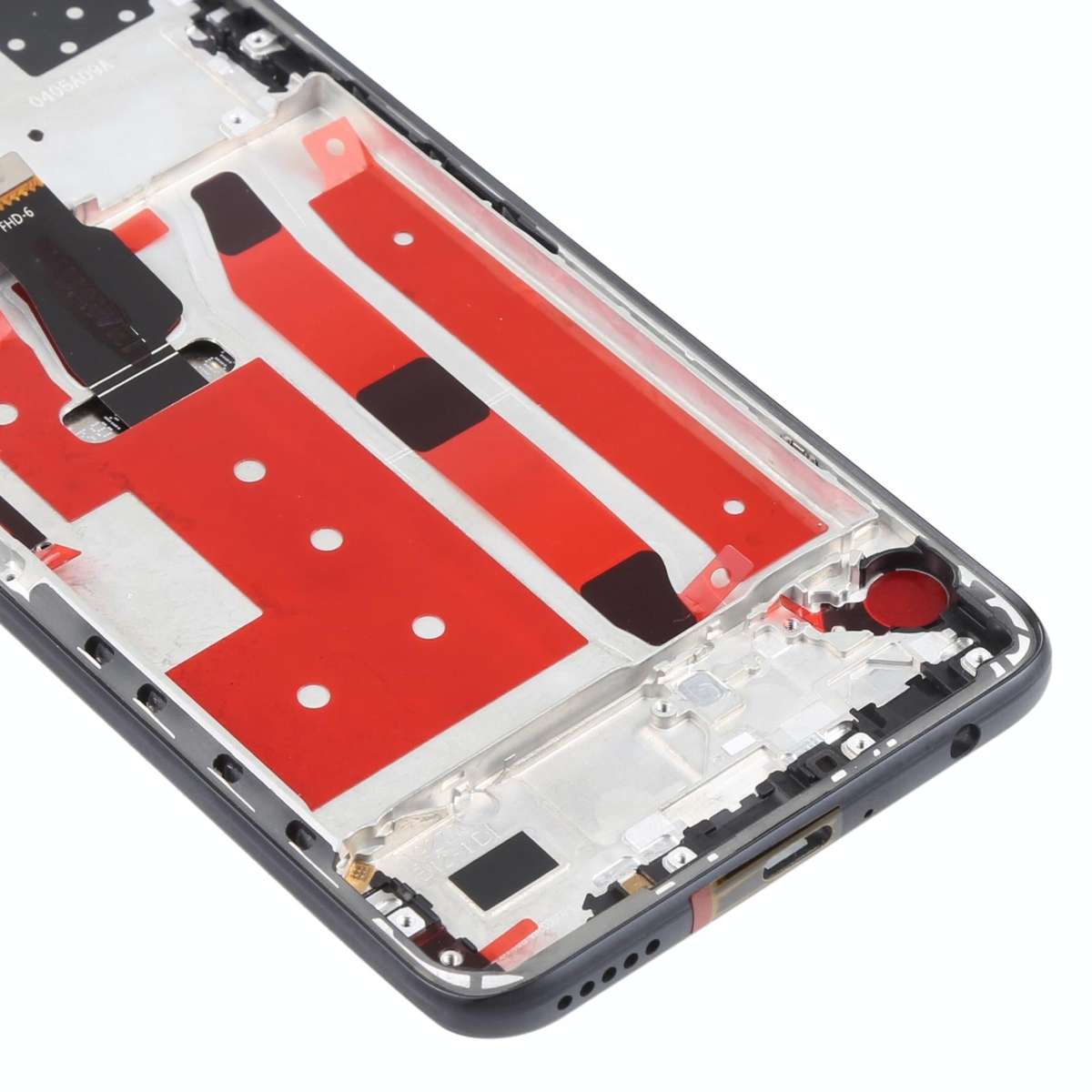 Original LCD Screen for Huawei P40 Lite 5G Digitizer Full Assembly With Frame(Black)