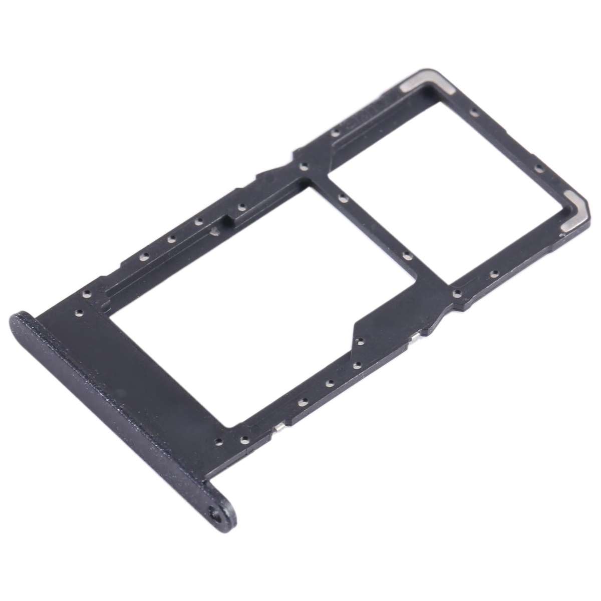 For Huawei nova Y61 SIM + SIM / Micro SD Card Tray (Black)