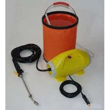 Portable car washer powered by Cigarette Lighter