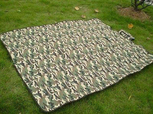 Waterproof outdoor camouflage picnic pad camping bonfire sleep mat cushion
