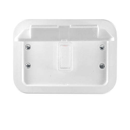 Crabtree Industrial 1 Lever 1-Way Switch in Surface Box 2 x 4