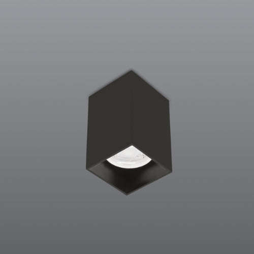 Spazio Cubo Square 10W Aluminium Downlight
