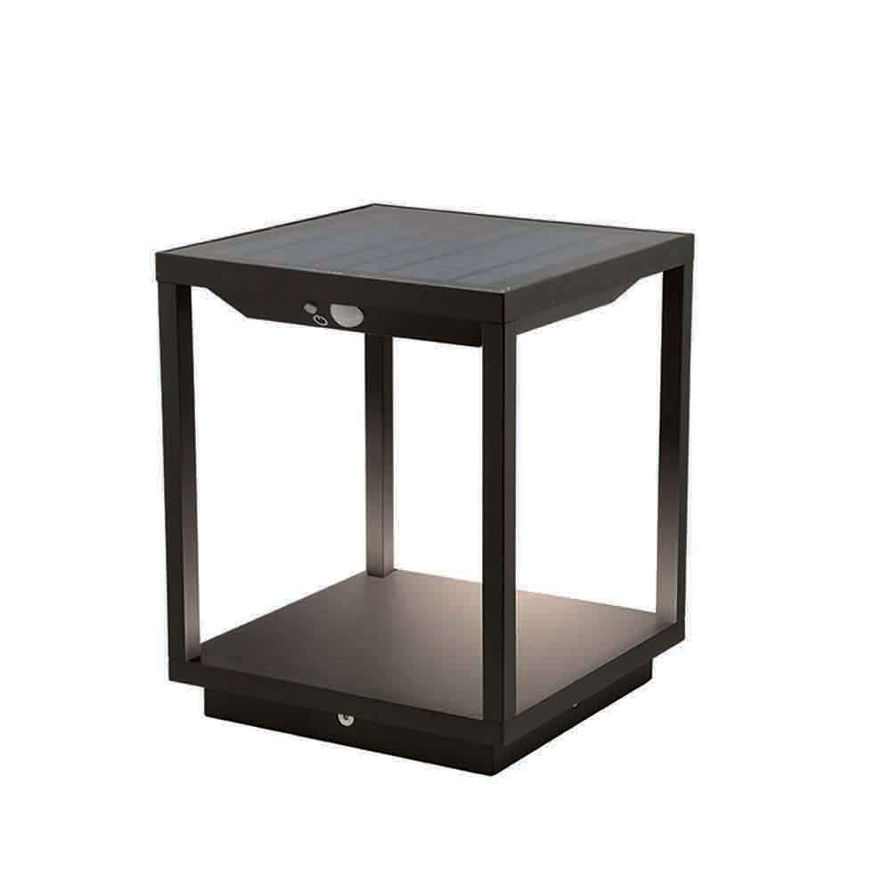 Spazio Cage Solar Aluminium 3.5W 496lm 3000K - Black