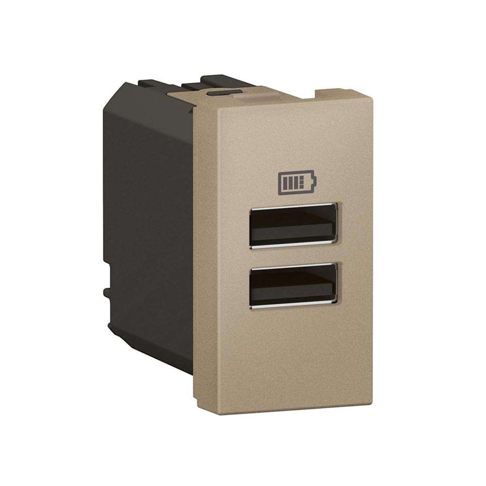 Legrand Arteor Double USB-A Socket Module