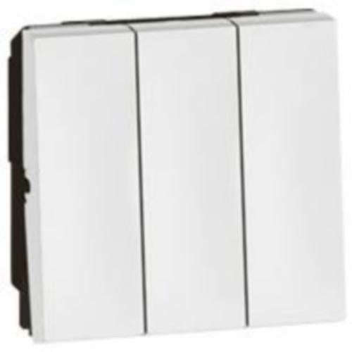 Legrand Arteor 1-Way 3 Gang Levered Switch Module