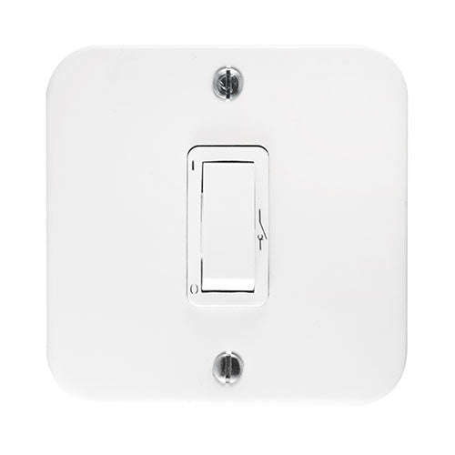 Crabtree Industrial 1 Lever Double Pole 1-Way Switch in Surface Box