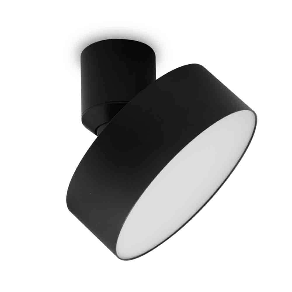 Spazio Time and Again Large Ceiling Light 12W 1050lm 3000K - Black