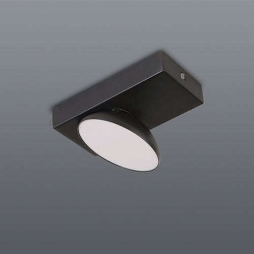 Spazio Bristol 1 Ceiling Spot 5W 650lm 3000K - Black