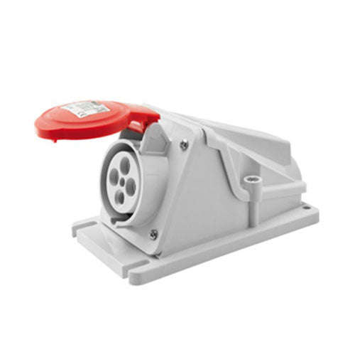 Gewiss 4 Pin Single Socket IP44 32A