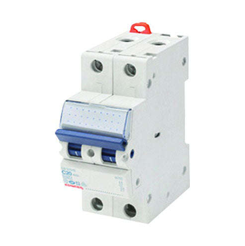 Gewiss DIN Mini Circuit Breakers 2P 16A C 4.5/6kA 2M