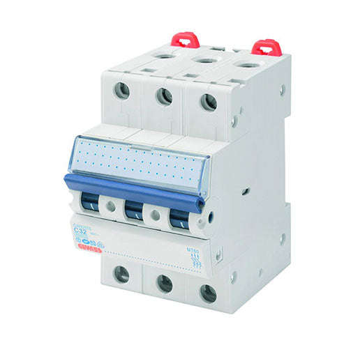 Gewiss DIN Mini Circuit Breakers 3P 10A C 4.5/6kA 3M