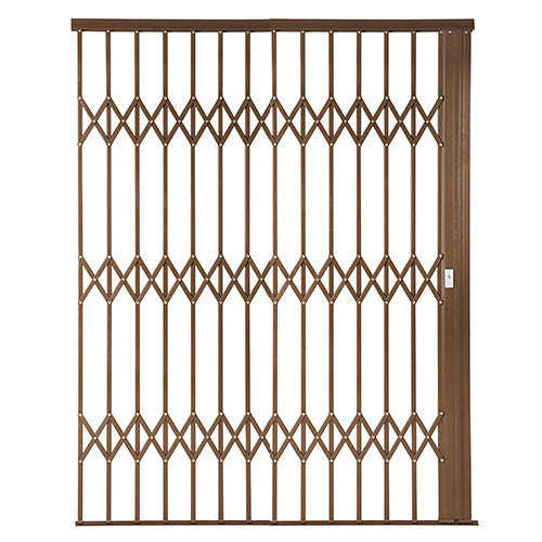 Xpanda Alu-Glide Plus Security Gate 2150x2500mm - Matt Bronze