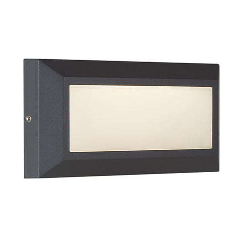 Eurolux Helena Rectangular LED Bulkhead 4000K- Black