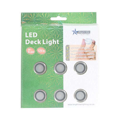 Bright Star LED Outdoor Deck Lighting White