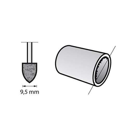 Dremel Aluminium Oxide Grinding Stone 952 9.5mm