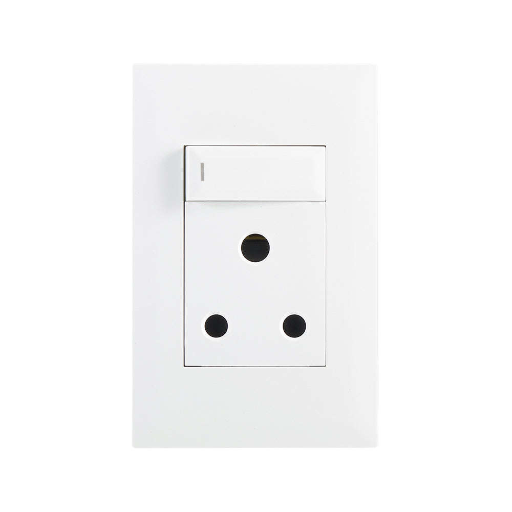 Bright Star Modular RSA Switched Socket 16A 4x2