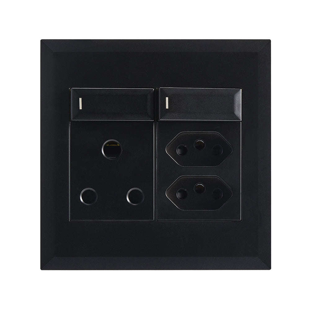 Bright Star Modular RSA & 2x Slimline Socket 16A 4x4