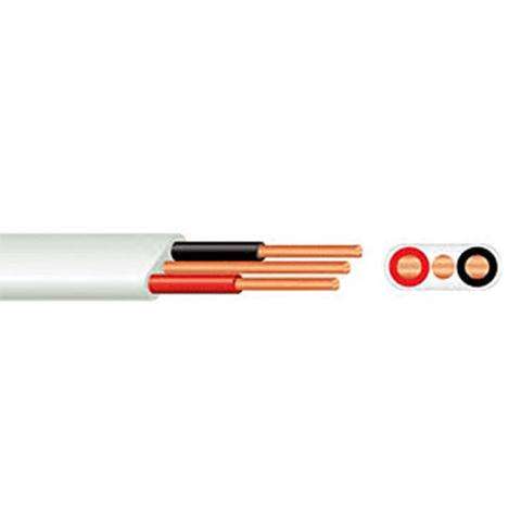 Tradeprice Flat Twin + E Cable 2.5mm x 2 Core | 5m to 100m - White