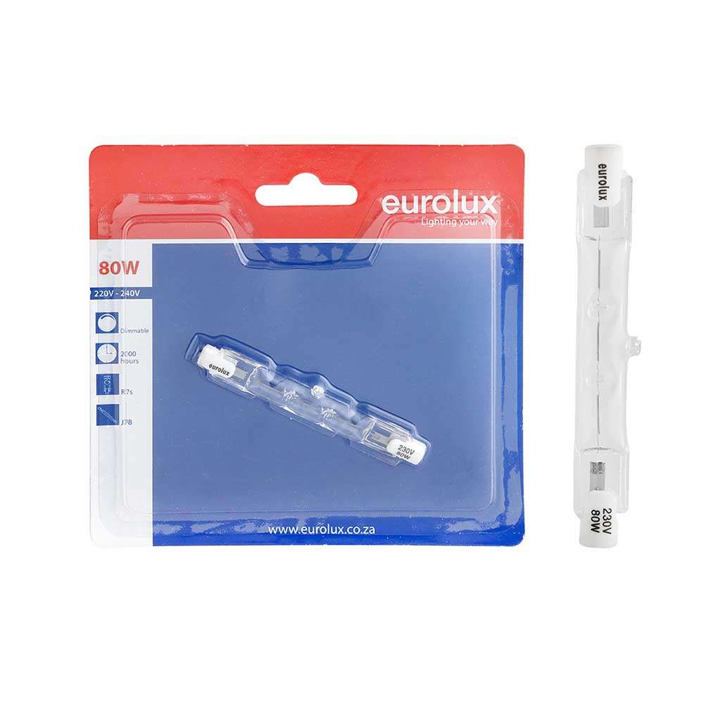 Eurolux Halogen Bulb 80W