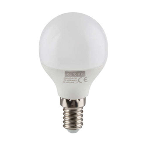 Eurolux LED Golf Ball Bulb E14 3W 210lm 3000K - Opal