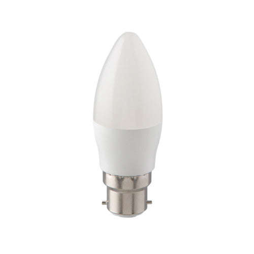 Eurolux LED Candle Bulb B22 7W 460lm 3000K - Opal