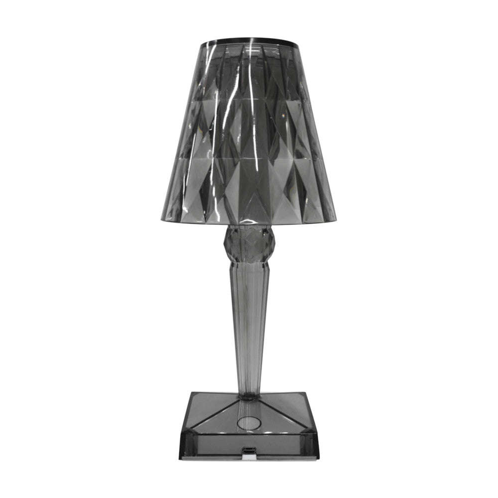 K. Light Acrylic Tri-Coloured LED Rechargeable Lamp