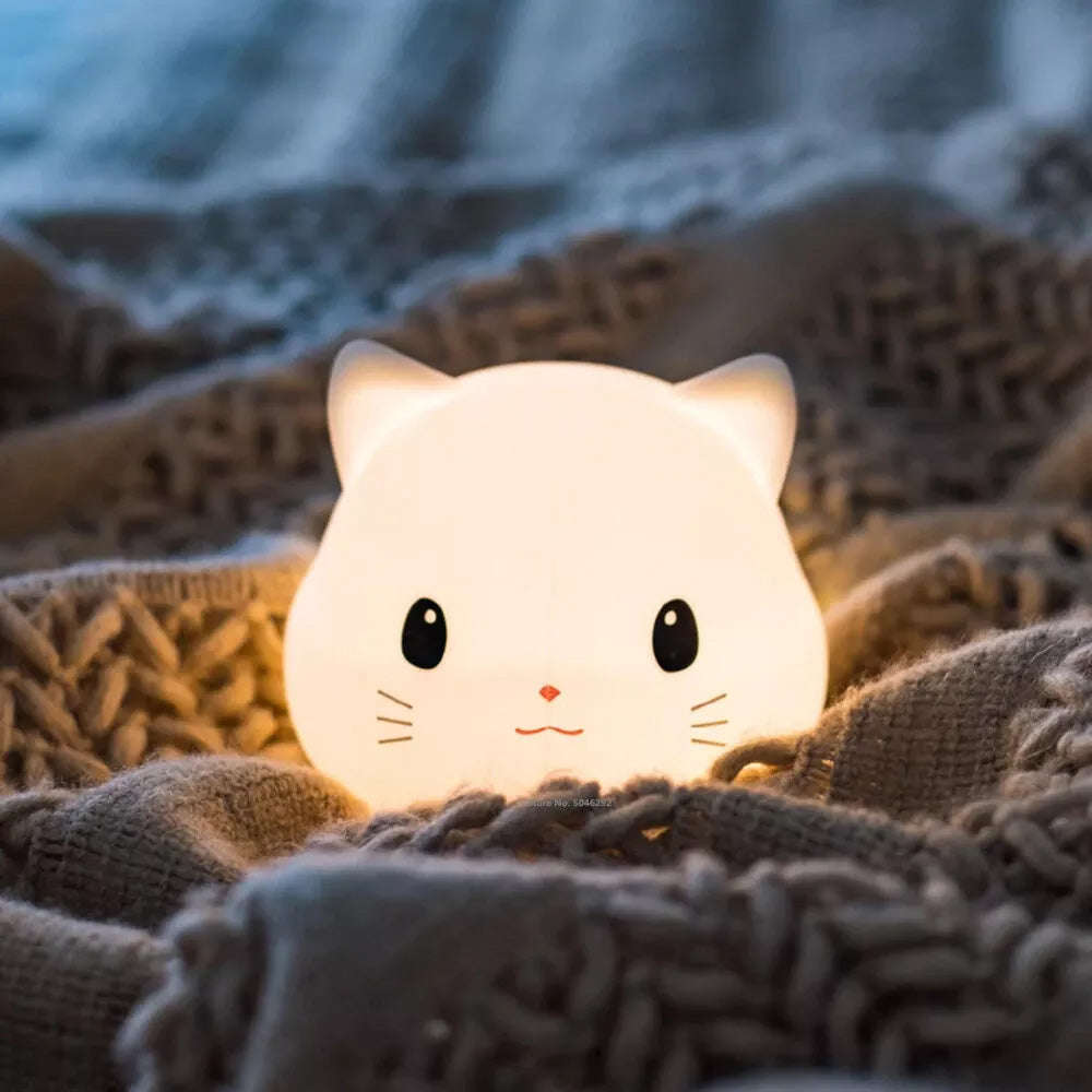 K. Light Kids Kitty Rechargeable LED Night Light