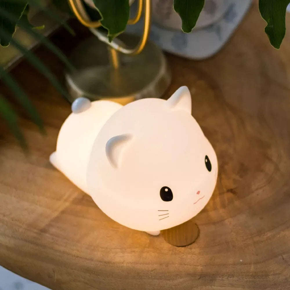 K. Light Kids Kitty Rechargeable LED Night Light