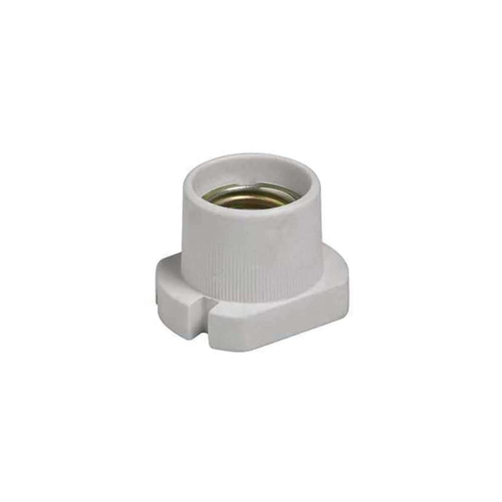 Tradeprice Porcelain Skirted E27 Lamp Holder