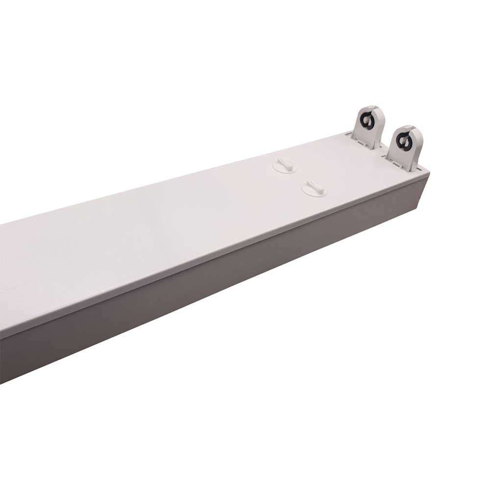 Tradeprice Open Channel Double Tube Wide Body 4FT Linear Fitting