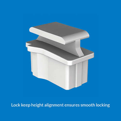 Xpanda Alu-Glide Plus Security Gate 2150x2500mm - Matt Bronze