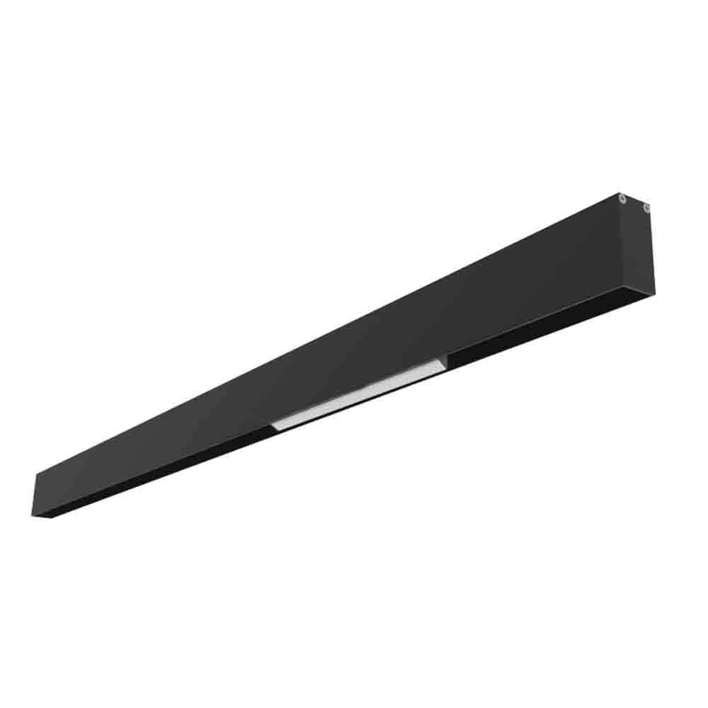 Spazio Magtrack 48V Linear 1 Track Light 8W 3000K - Black