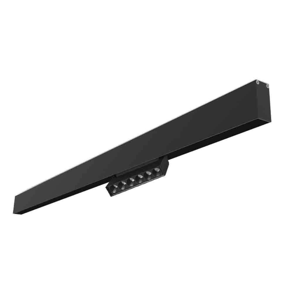 Spazio Magtrack 48V Linear Spot 1 Track Light 10W 3000K - Black