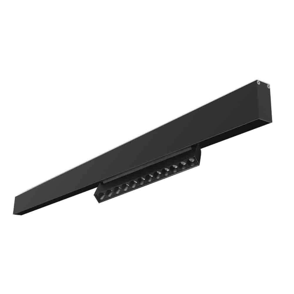 Spazio Magtrack 48V Linear Spot 2 Track Light 20W 3000K - Black