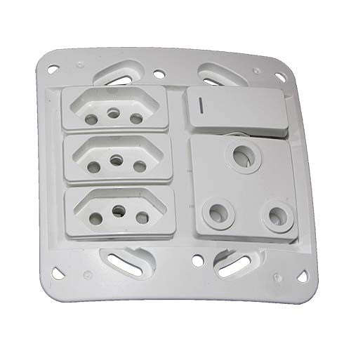 VETi 1 Slimline Combo Socket Yoke 4 x 4