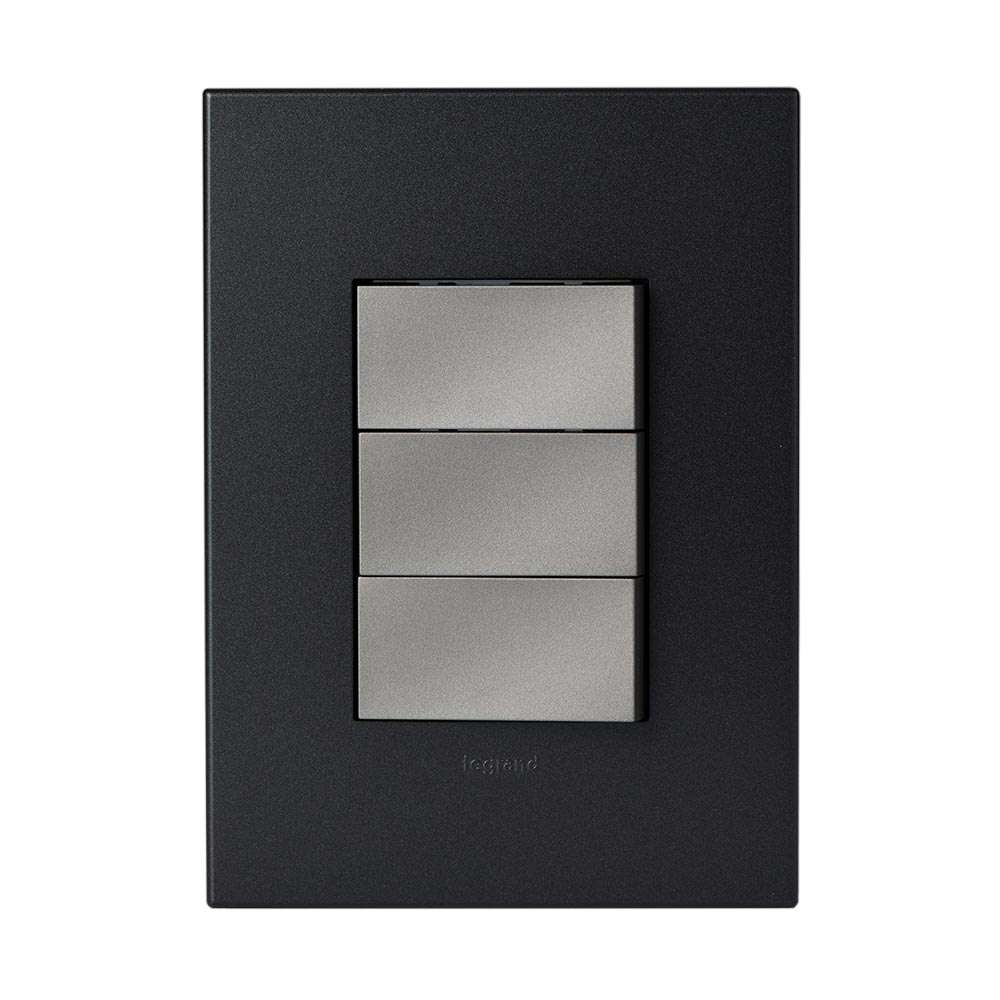Legrand Arteor 3 Lever 2-Way Light Switch 4 x 2