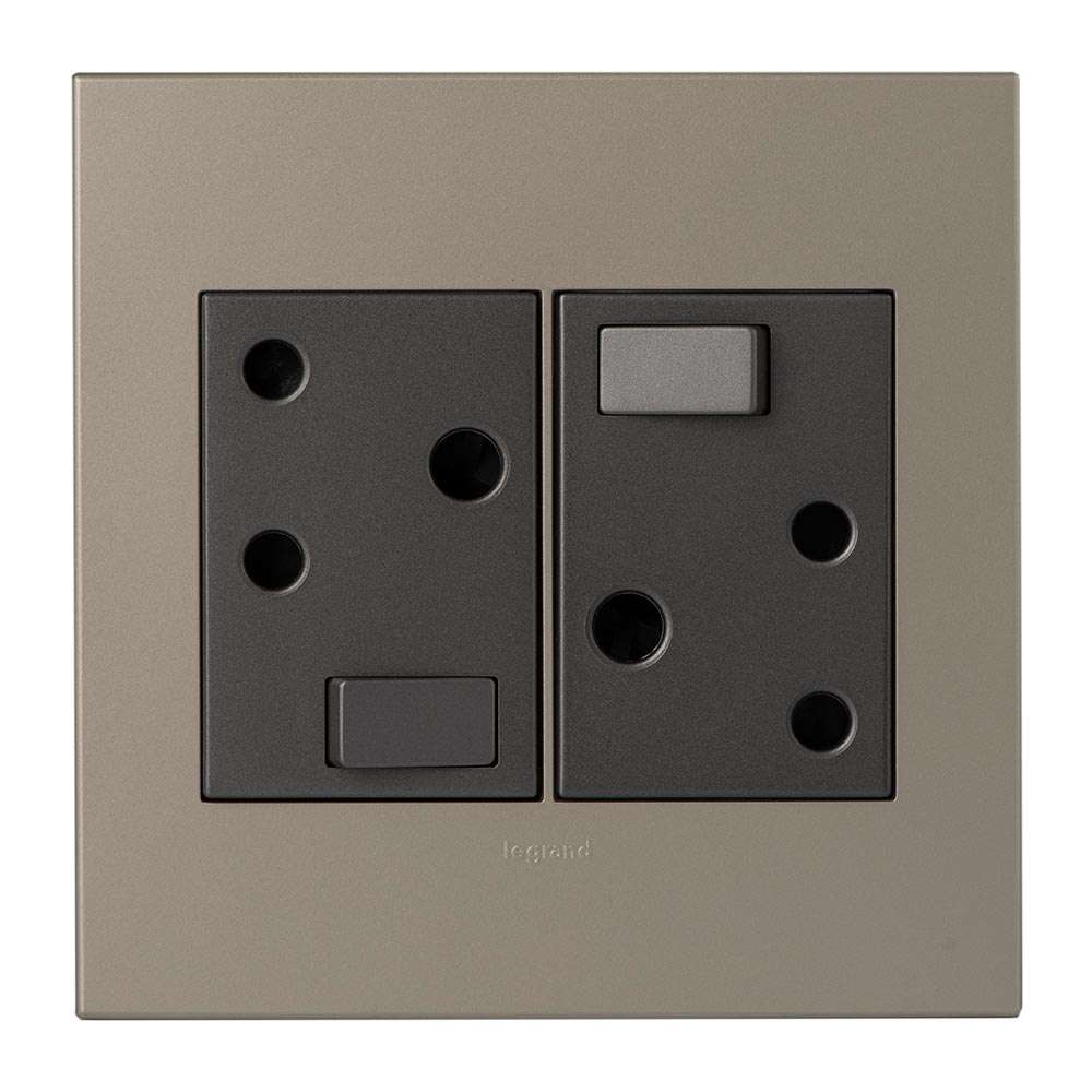 Legrand Arteor Double RSA Socket 4x4