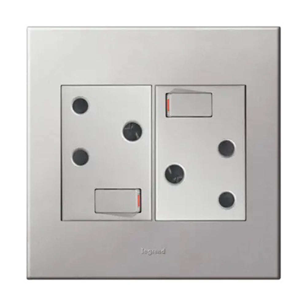 Legrand Arteor Double RSA Socket 4x4