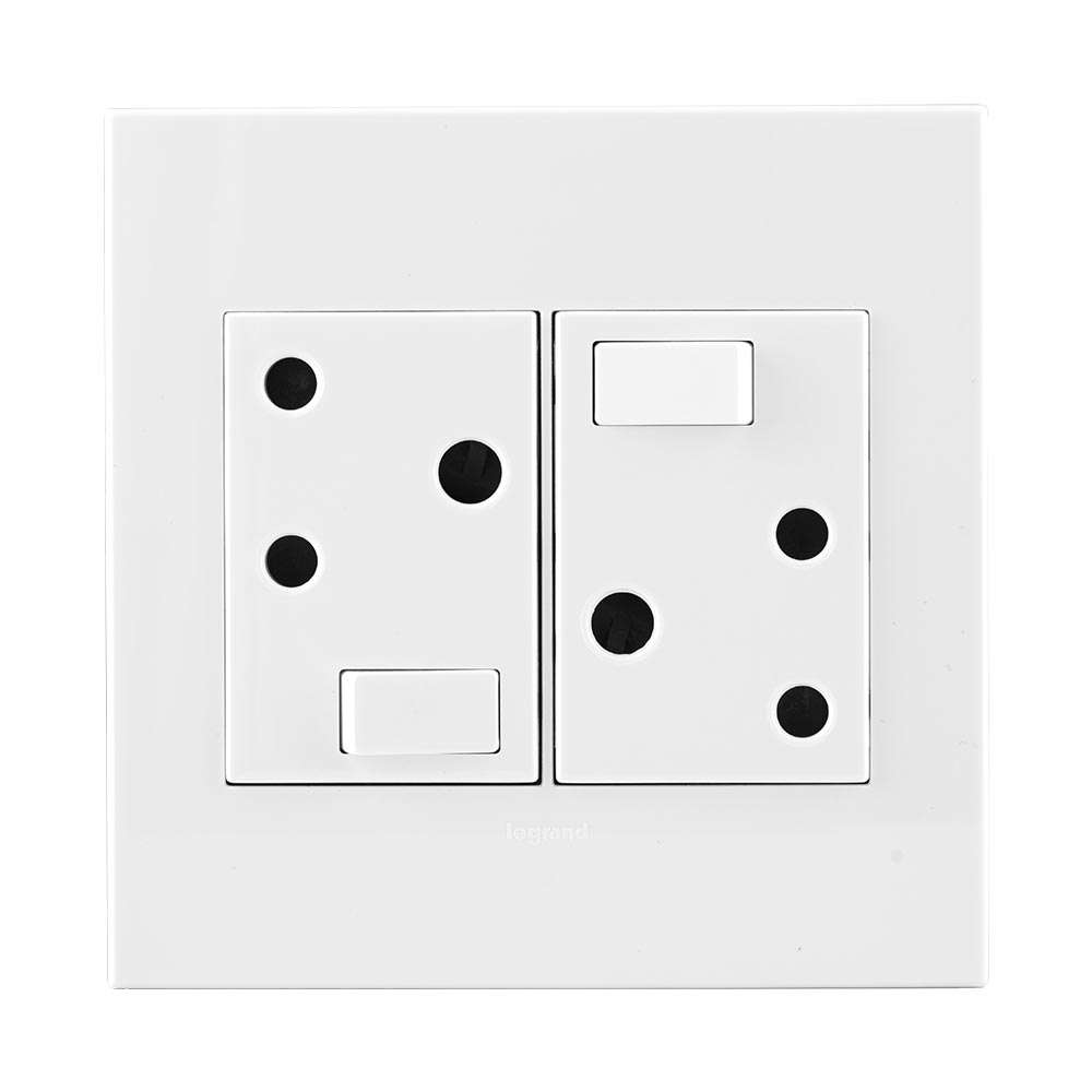 Legrand Arteor Double RSA Socket 4x4