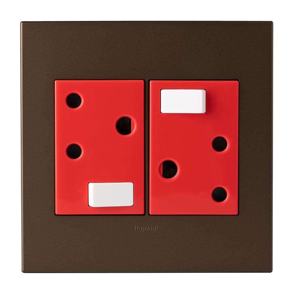 Legrand Arteor Double Dedicated RSA Socket 4x4