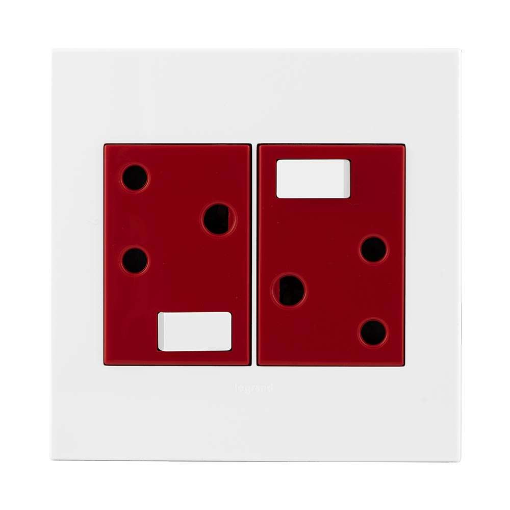 Legrand Arteor Double Dedicated RSA Socket 4x4