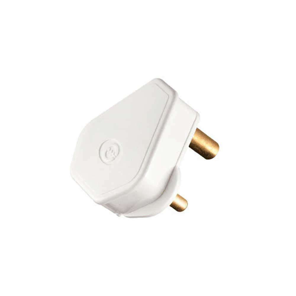 Tradeprice Plug Top PVC 3P 6A 240V - White