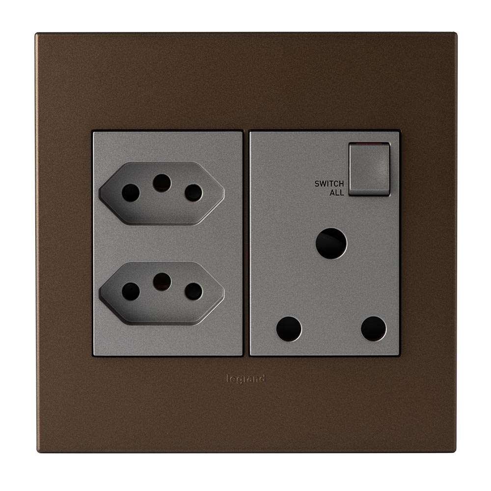 Legrand Arteor RSA 2 Slimline Socket 4x4