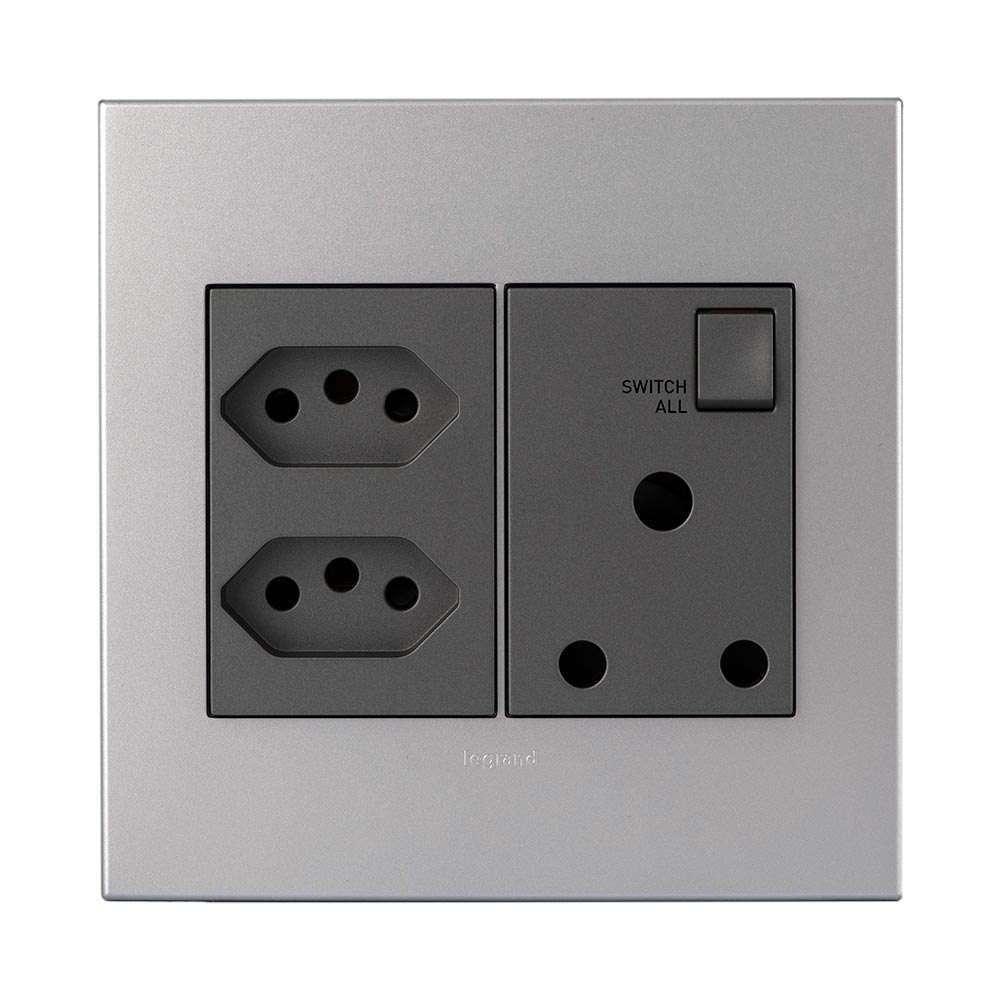 Legrand Arteor RSA 2 Slimline Socket 4x4