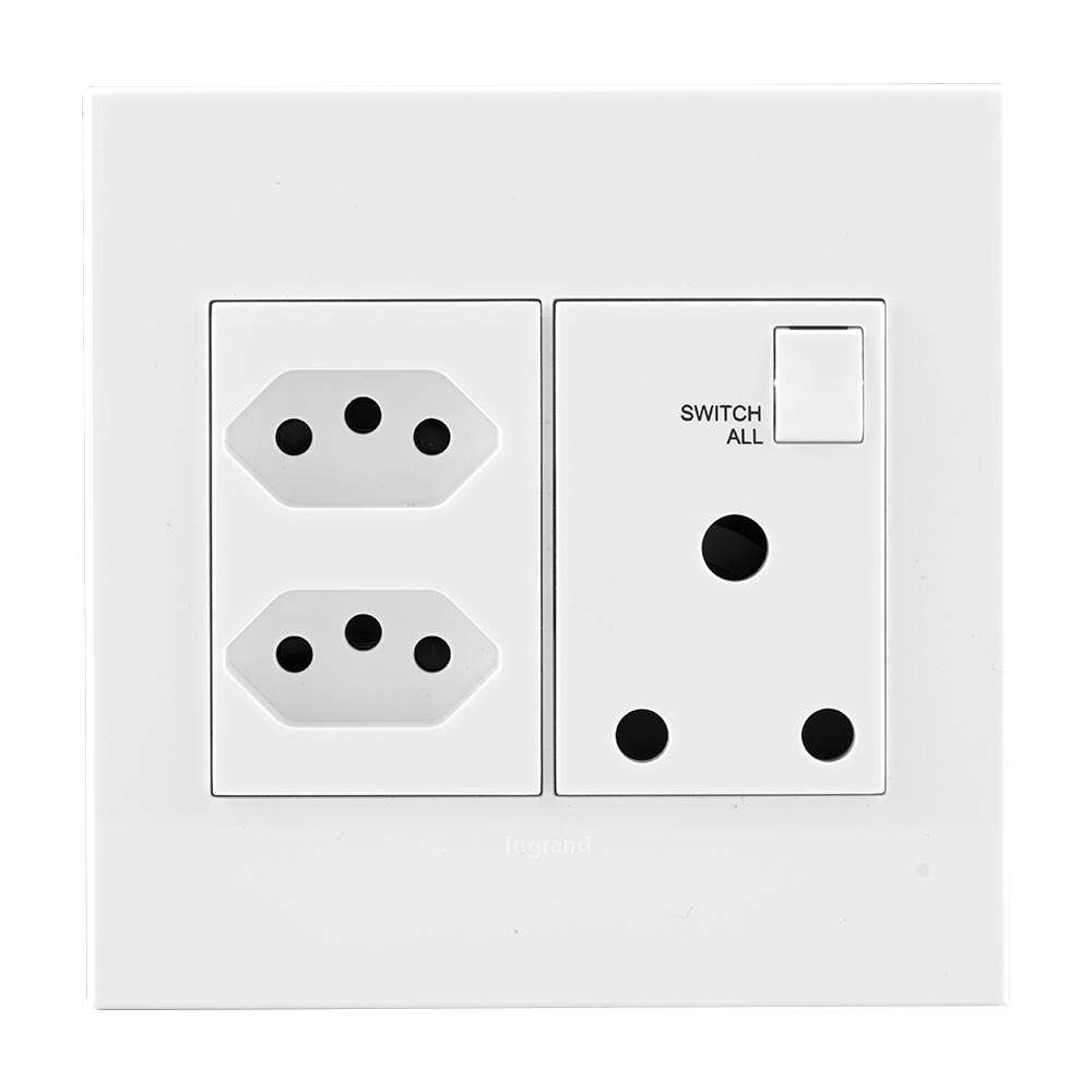Legrand Arteor RSA 2 Slimline Socket 4x4