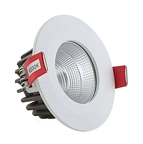 Eurolux LED Recessed Downlight 12W 942lm 4000K 100mm - White