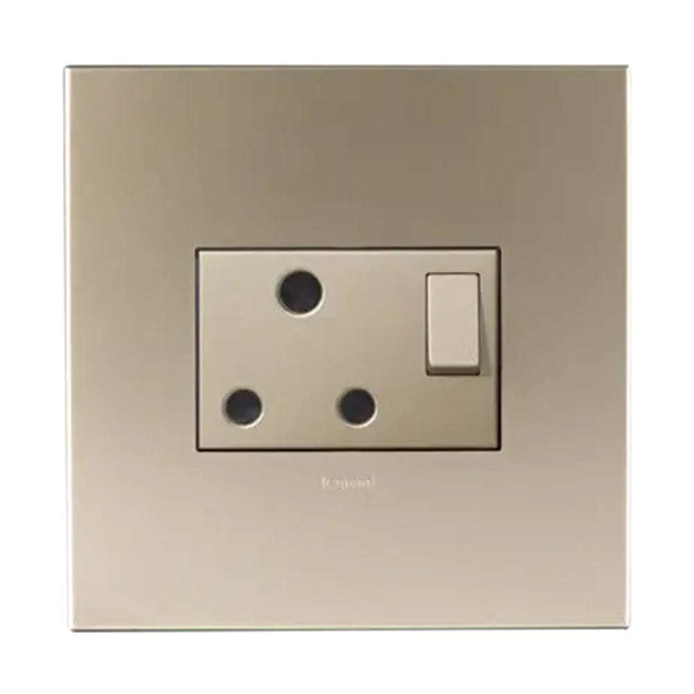 Legrand Arteor Single RSA Socket 4x4